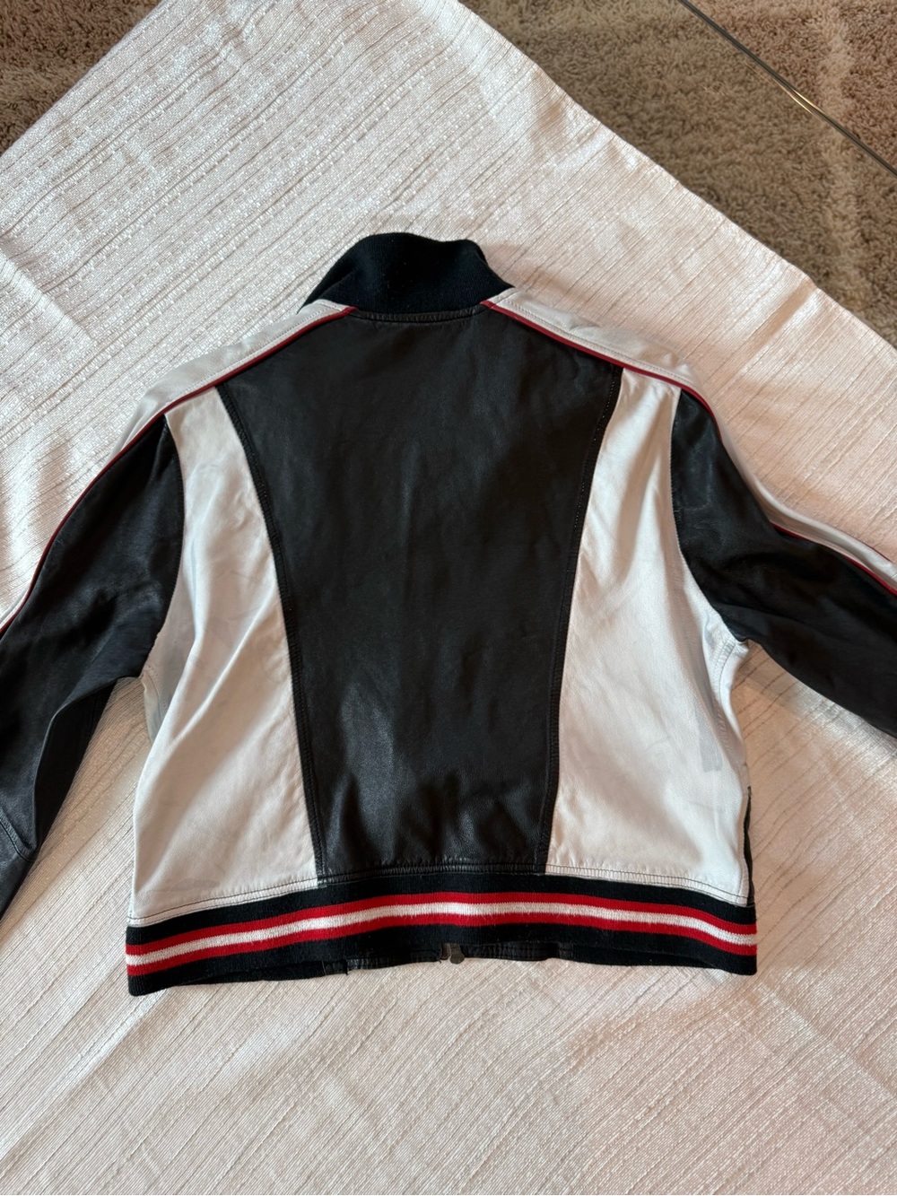 JKT 100% Genuine Leather Racing Jacket - Picture 5 of 13